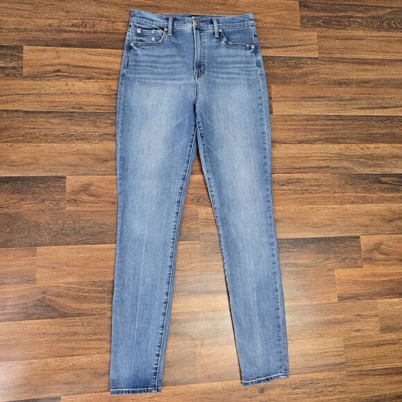 Gap Denim 10 30 Tall Jeans Womens True Skinny Classic Light Indigo Ankle Denim - Picture 1 of 10